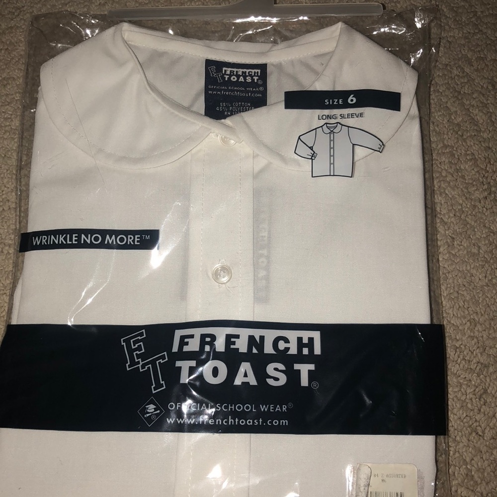 WHITE LONG SLEEVE BLOUSE